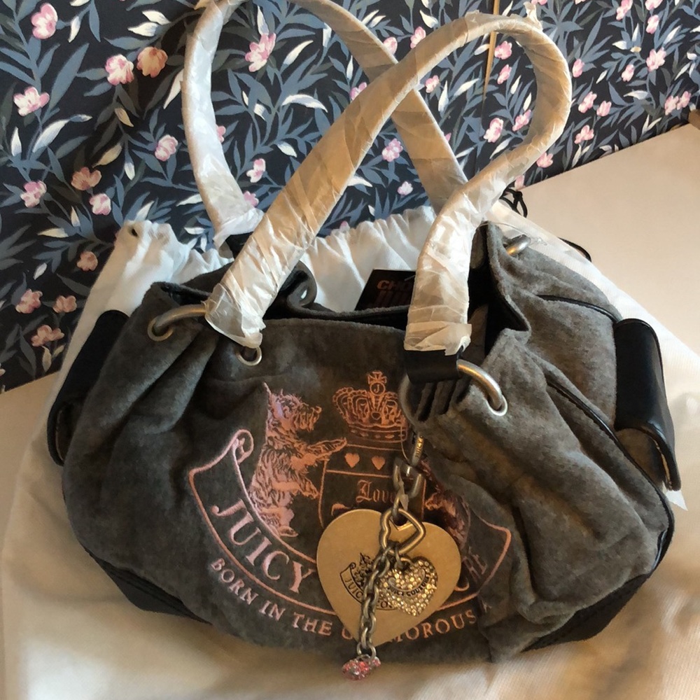 Juicy Couture Prestige velvet bag